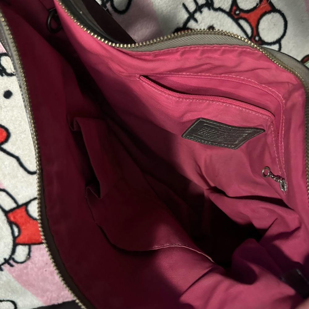 Vtg Coach Patchwork Purse - image 7